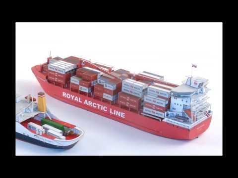 Greenlandic container carrier  MARY ARCTICA