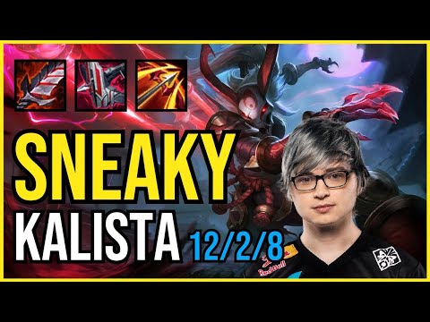 SNEAKY - KALISTA vs KAI'SA ADC - NA Challenger - Patch 11.5