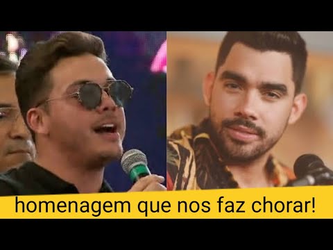 WESLEY SAFADÃO CANTA PRO GABRIEL DINIZ em velório!