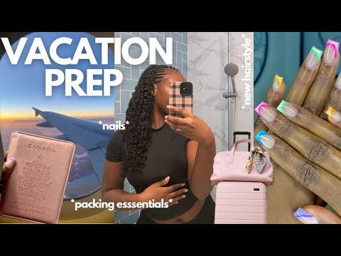 VACATION PREP MAINTENANCE | facial, nails, pedicure, packing essentials | Tropical Vacay
