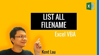 Excel vba - Get all filename using DIR