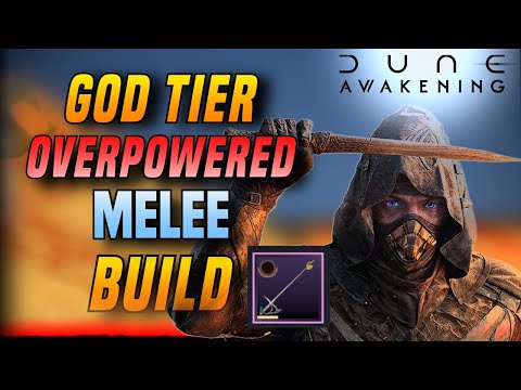 Best Melee Endgame Dune Awakening Build - High Swordmaster Damage Build for PvE + PvP