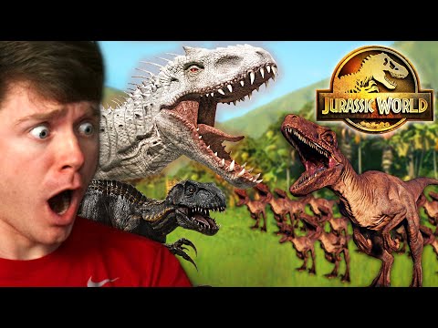 100 RAPTORS vs EVERY DINOSAUR! - Jurassic World Evolution 2