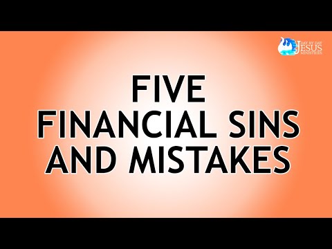 2023-06-23 Five Financial Sins and Mistakes - Ed Lapiz