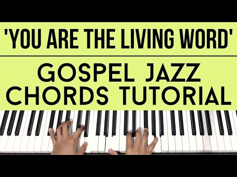 You Are The Living Word - Fred Hammond | Gospel Jazz Chords | Piano Tutorial