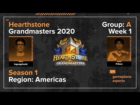[RU] Fr0zen vs lnguagehackr | 2020 Hearthstone Grandmasters Season 1: Неделя 1 День 1
