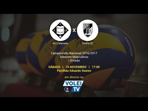 AA S Mamede vs Vitória SC - Campeonato Nacional Seniores Masculinos