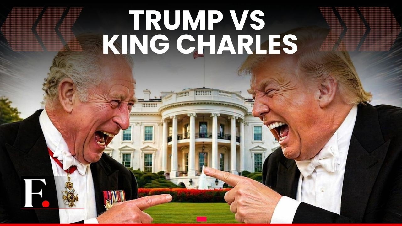 Donald Trump And King Charles III Viral Moments Amid King Charles' US Visit | Firstpost