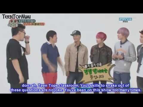 131002 TEEN TOP Weekly Idol [ENG SUB] 1/3