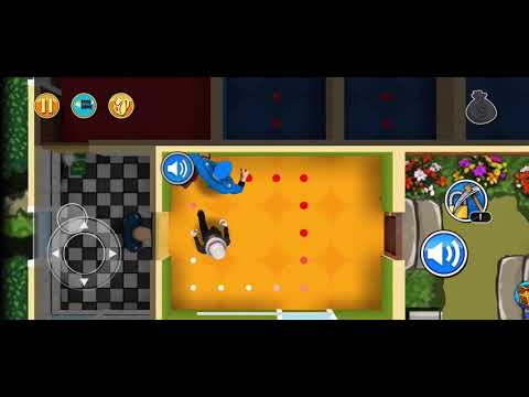 Robbery Bob: CHAPTER 10 - CHALLENGE Level 2 , 100% iOS/Android Walkthrough