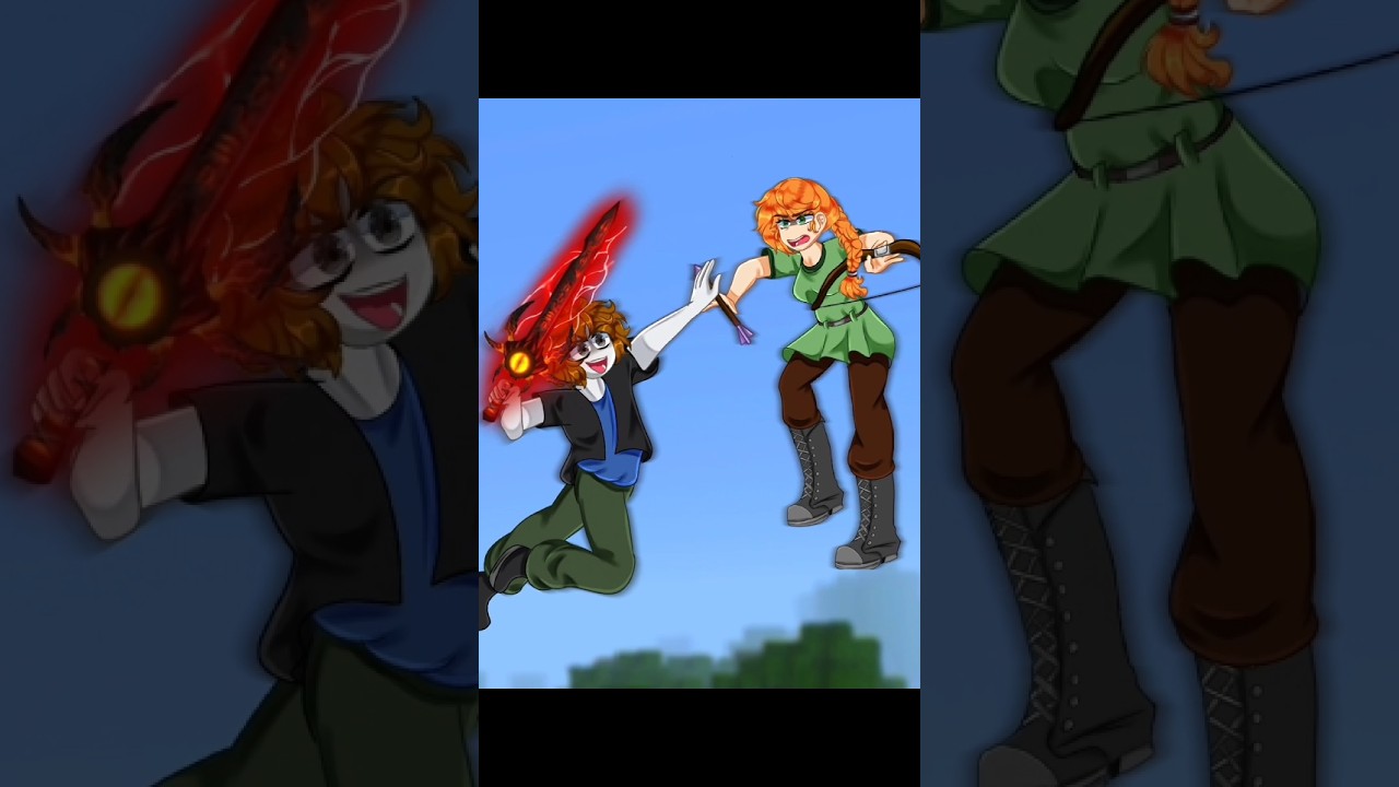 Roblox vs Minecraft BATTLE💥 #roblox #minecraft #animation #art #edit