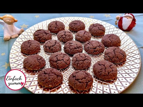 ✨ Schoko Zimt Busserl 💋 ✨ Plätzchen aus dem Thermomix® TM6 ✨🎄🎅🏻