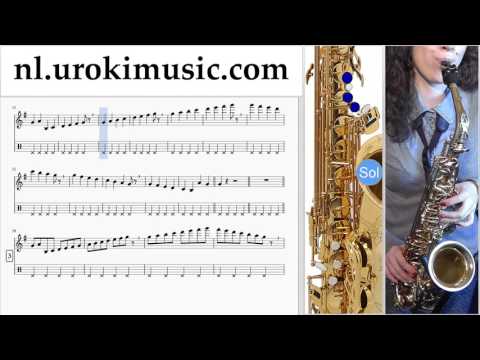 Saxofoon Leren Spelen (Tenor) Kenny B - Parijs Tablatura Deel#1 um-i799