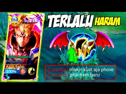PHOVEUS NEW ITEM KEBAL GAK MATI²!! SEMAKIN LAMA SEMAKIN KUAT! TOP GLOBAL PHOVEUS GAMEPLAY