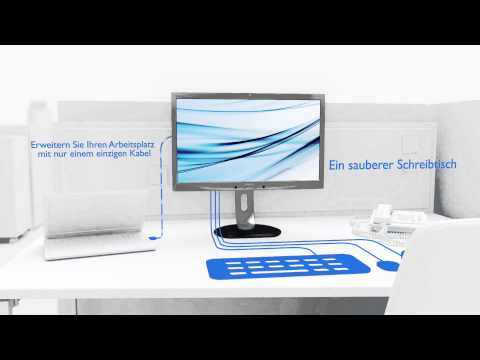 Philips Monitor B-Line 241B7QUPEB LCD-Display 60,7 cm (23,8") schwarz video preview