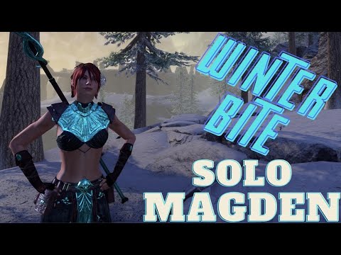 ESO - Winterbite - Solo Magicka Warden for ALL Solo Content!