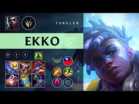 Ekko Jungle vs Kha'Zix - TW Challenger Patch 26.04