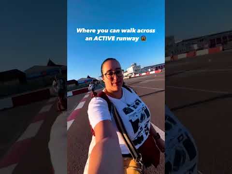 Walking Across an ACTIVE Runway in Gibraltar! INSANE