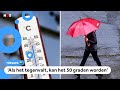 Nederland in de toekomst: Vaker heet en in de winter meer regen