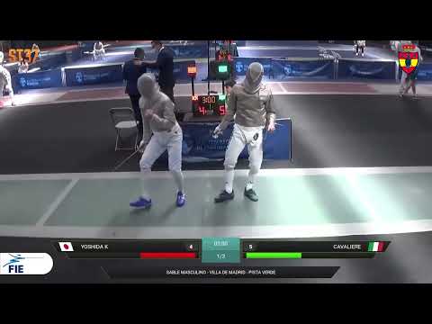 Madrid World Cup 2022 SMS - L32 - Yoshida K v Cavaliere ITA