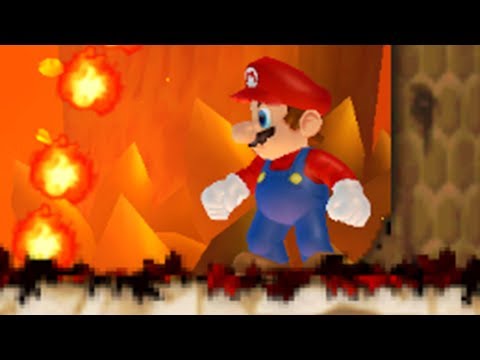 Newer Super Mario Bros. Wii Falling Leaf - Walkthrough - Part 1