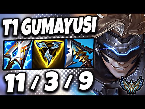 T1 Gumayusi Ezreal ADC vs Ashe - Patch 25.4 Korea Challenger ✅