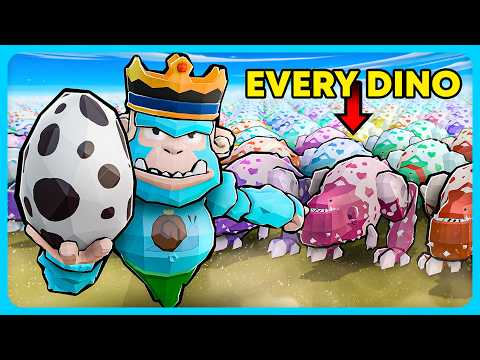 How Many Eggs until you hatch EVERY COLOR Dino in UG?!?