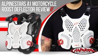 Alpinestars A1 Motorcycle Roost Deflector Review