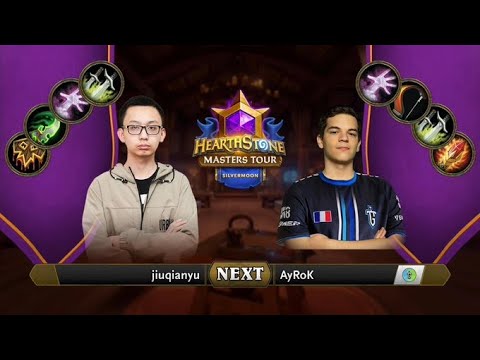 jiuqianyu vs AyRoK | Final | Hearthstone Masters Tour Silvermoon