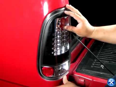 SPECDTUNING INSTALLATION VIDEO  1997 2003 FORD F150 LED TAIL LIGHTS