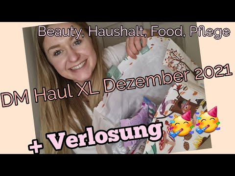 DM Haul Dezember 2021 XL mit Verlosung - Weihnachtsgewinnspiel