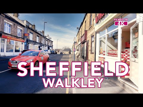 SHEFFIELD | WALKLEY - A 4K walk around Walkley Sheffield | Sheffield 4K City Tour