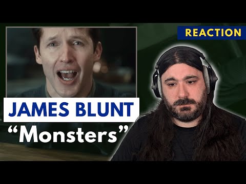 I wasn't ready for this.  James Blunt - Monsters Voice Teacher Reaction