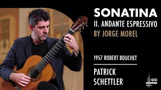 Video thumbnail for Jorge Morel's "Sonatina: II Andante Espressivo" played by Patrick Schettler on a 1957 Robert Bouchet by Guitar Salon International