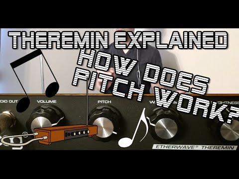 Theremin Explained - The Pitch Knob and the three zones (Moog Etherwave Standard tutorial / lesson)