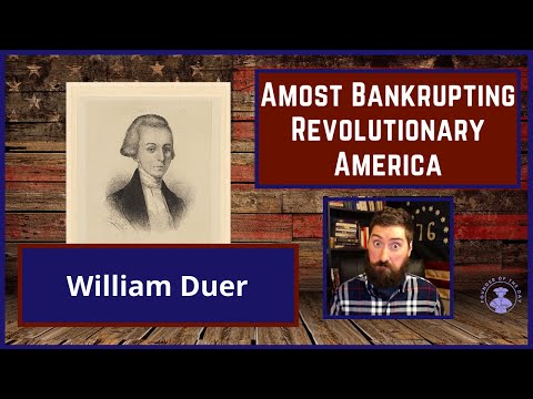 William Duer and the Panic of 1792