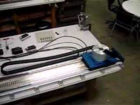 Dual Rail Linear Motor Stage & Rotary Table