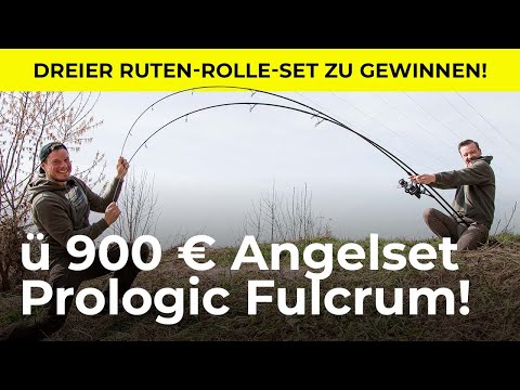 900 € Ruten und Rollen Combo 🔎 Prologic Fulcrum Set-Up zu gewinnen! | Carbon | Werfen | Rollen |