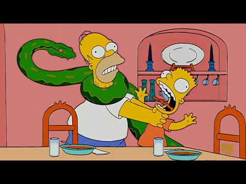 The Simpsons | Best Moments Part 17 (Oh  look  they are choking)