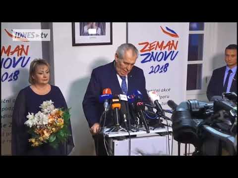 Miloš Zeman - Prezidentské volby po 1. kole (2018)