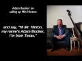 Adam Booker on calling Milt Hinton