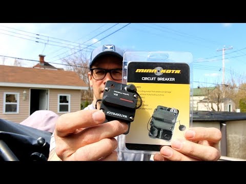 How to properly install wiring for a 24v Minn Kota Trolling Motor with a Circuit Breaker!