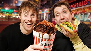 Two Brits try Legendary Chicago Fast Food!