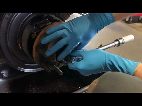 Ford superduty rear axle seal install