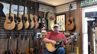 Video thumbnail for Recording King ROS-9 Dirty Thirties Series 9 000 Acoustic Guitar by Franklin Guitar and Repair