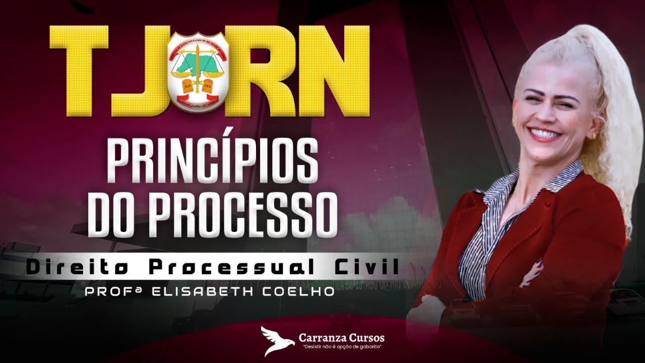 TJRN - Princípios do Processo - Direito Processual Civil - Prof. Elisabeth Coelho