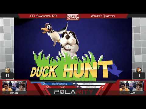 CFL Smackdown 179 WiiU - Raito (Duck Hunt) vs Thexan (Fox) - Winners Quarters