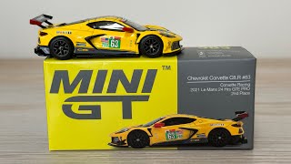 Mini GT 1:64 Chevrolet Corvette C8.R #63 2021 Le Mans 24 Hrs GTE Pro 2nd Place