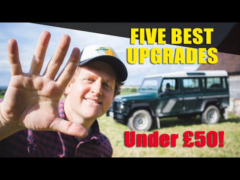 5 BEST Land Rover Defender Upgrades UNDER £50!