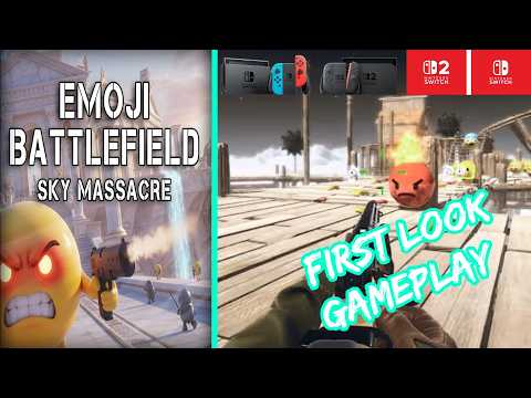 Emoji Battlefield - Sky Massacre – Nintendo Switch / Switch 2 Gameplay